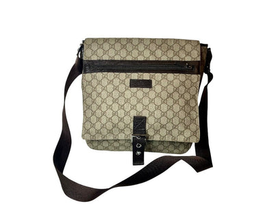 Gucci Logo Buckle Messenger Shoulder Bag