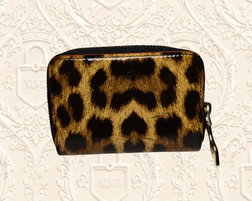 Louboutin Leopard Wallet