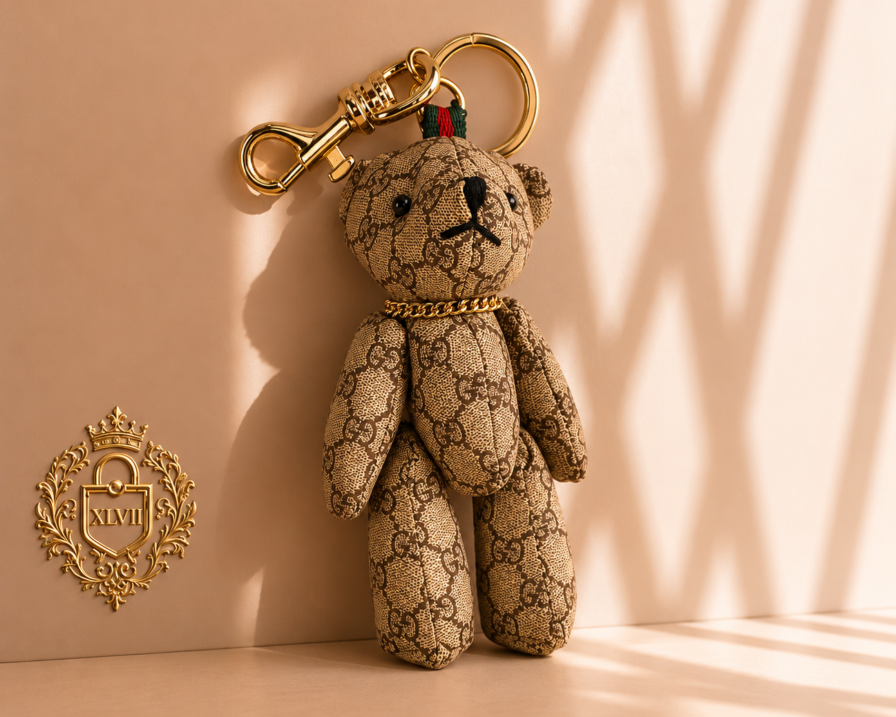 Upcycled Gucci Bear Charm