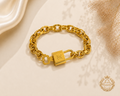 LV Lock & Key Bracelet