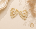 Heart earrings