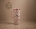 Stanley cup with Gucci print