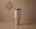 Stanley cup with LV print