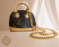 Upcycled LV Alma charm