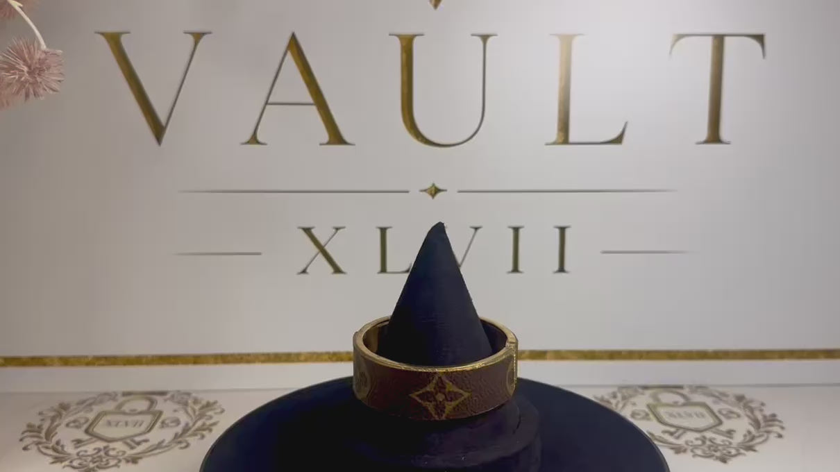 Upcycled Louis Vuitton Bangle