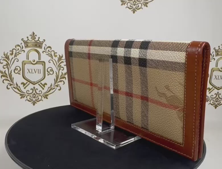 Burberry Vintage Long Wallet