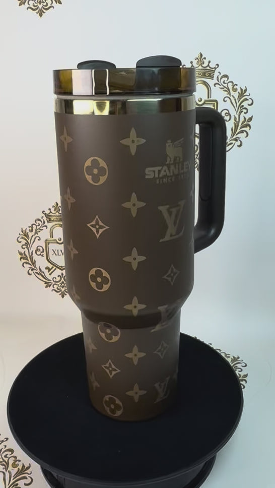 Stanley cup with LV print