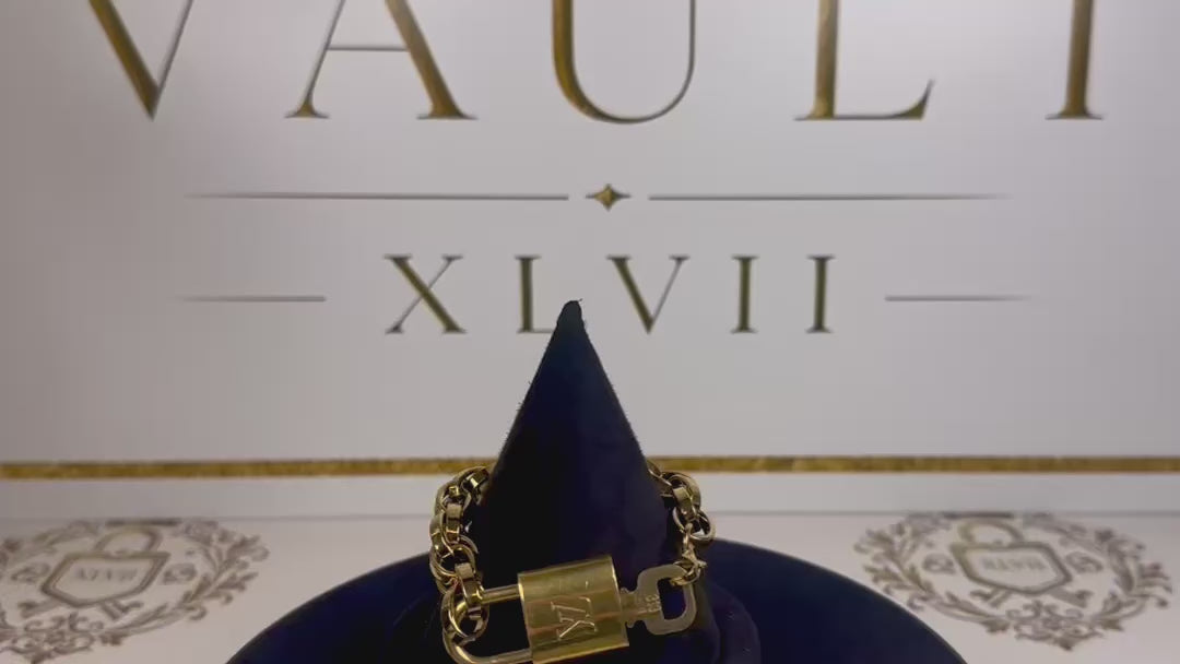 LV Lock & Key Bracelet