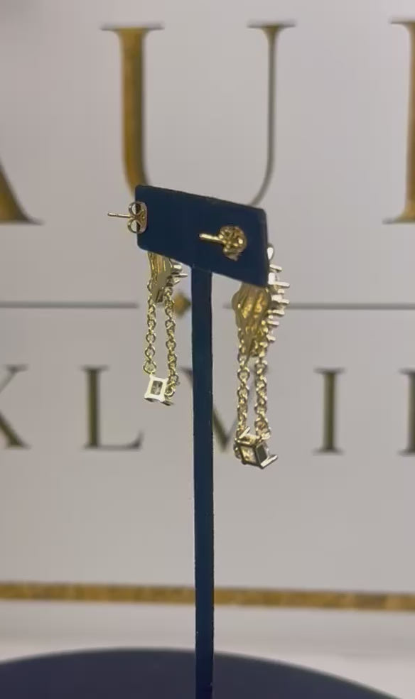 Dangling earrings